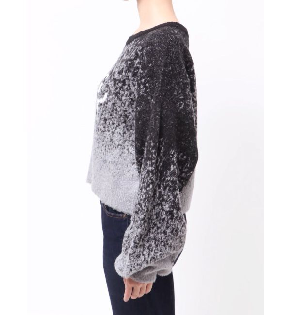 EVRIS「ロゴシャギーニットトップス」|ニット・セーター|