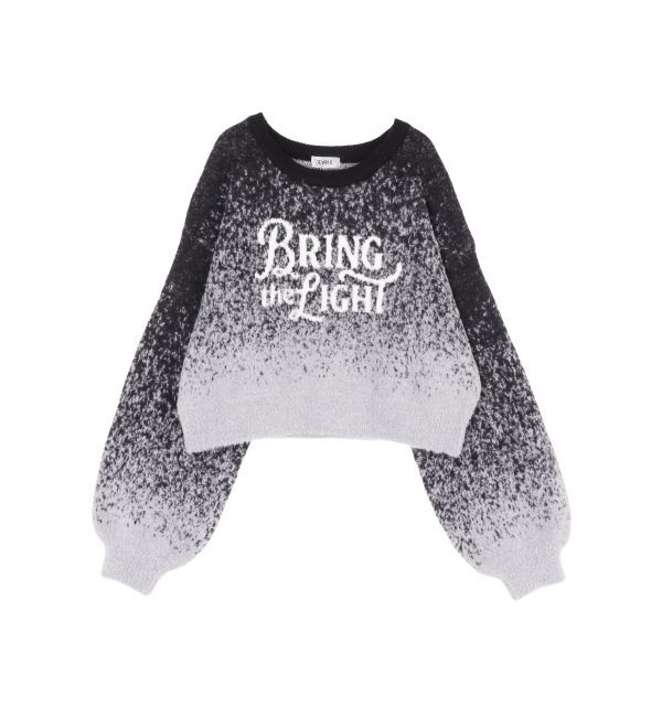 EVRIS「ロゴシャギーニットトップス」|ニット・セーター|