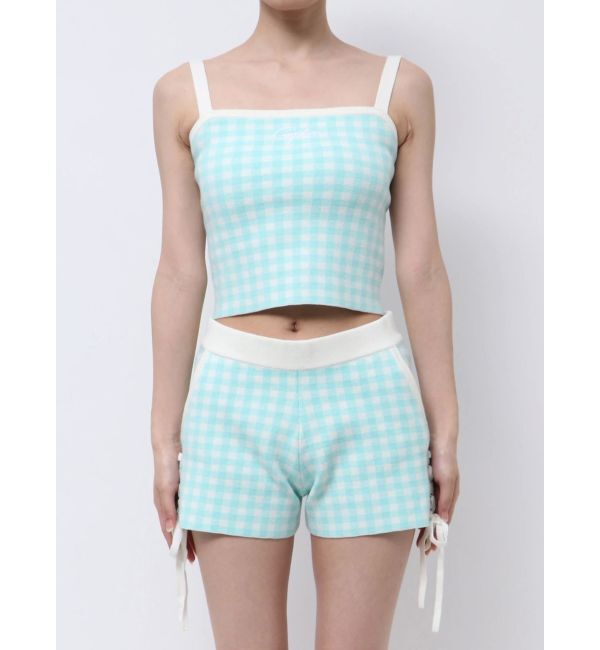 GYDA「サイドレースアップアンサンブルニット【SETUP着用可】」|ニット・セーター|