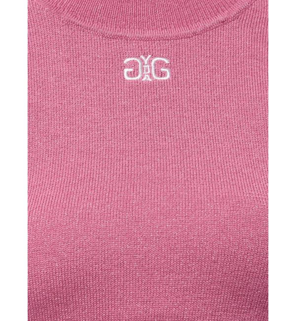 GYDA「Symmetry GYDAラメアメスリニットトップス」|ニット・セーター|