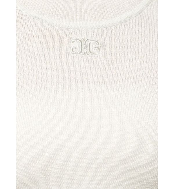 GYDA「Symmetry GYDAラメアメスリニットトップス」|ニット・セーター|