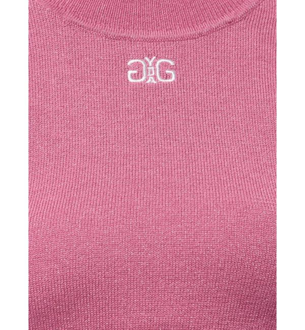 GYDA「Symmetry GYDAラメアメスリニットトップス」|ニット・セーター|