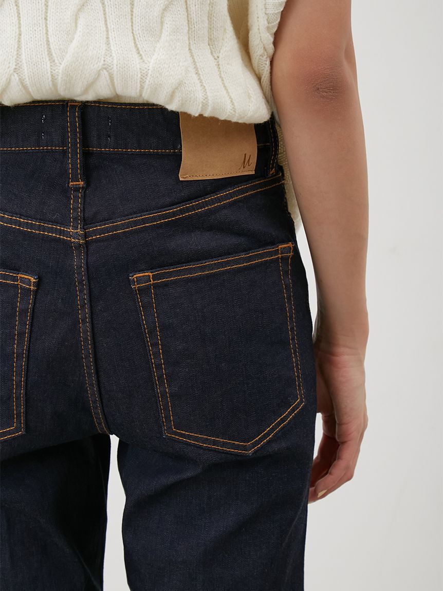 Mila Owen「センタープレスシガレットスキニーデニムパンツ」|デニム|