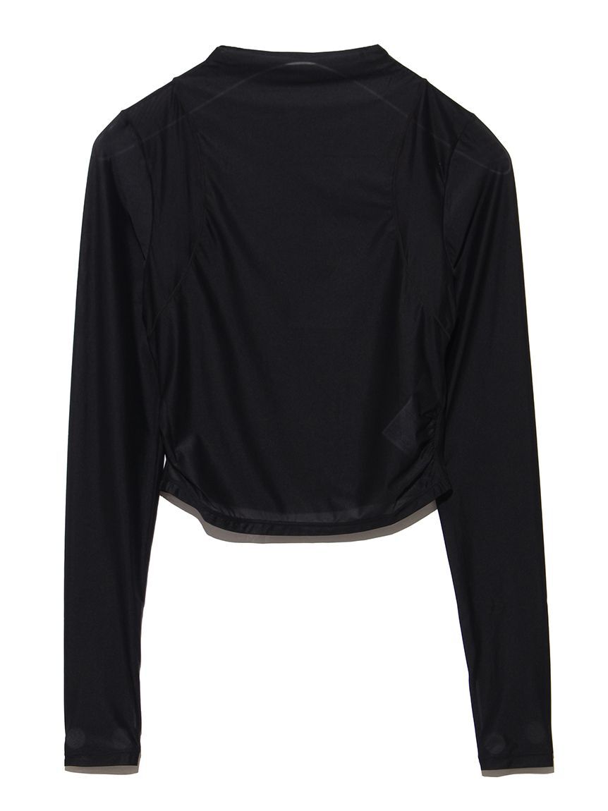 NIKE「【NIKE】ウィメンズ Dri-FIT ロングスリーブ シアー トップ」|Tシャツ・カットソー|