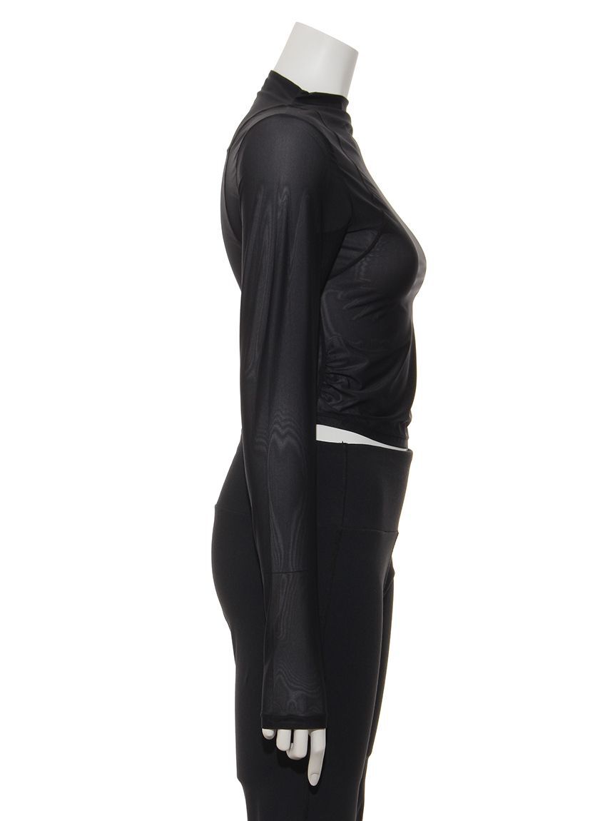 NIKE「【NIKE】ウィメンズ Dri-FIT ロングスリーブ シアー トップ」|Tシャツ・カットソー|