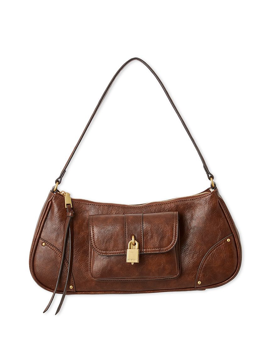 LILY BROWN「パッドロックホーボーバッグ」|ハンドバッグ|