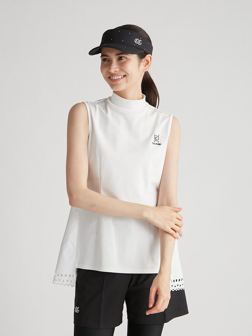 CELFORD「【CELFORD GOLF】　バックペプラムプルオーバー」|ワンピース|