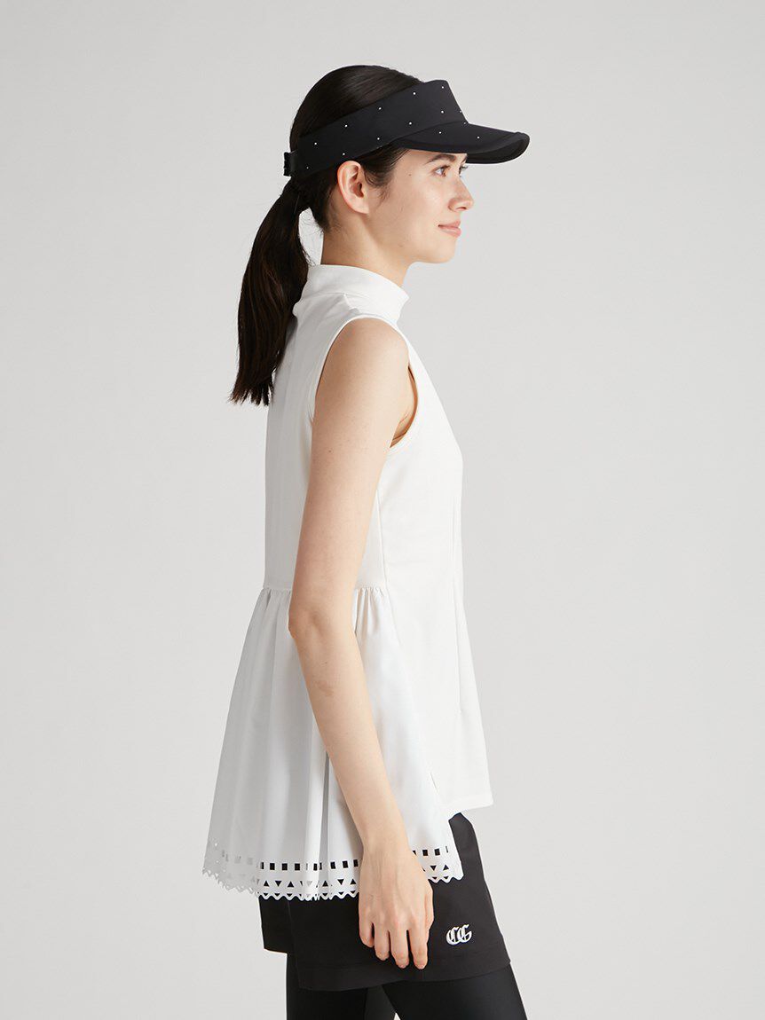 CELFORD「【CELFORD GOLF】　バックペプラムプルオーバー」|ワンピース|