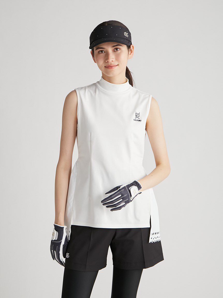 CELFORD「【CELFORD GOLF】　バックペプラムプルオーバー」|ワンピース|