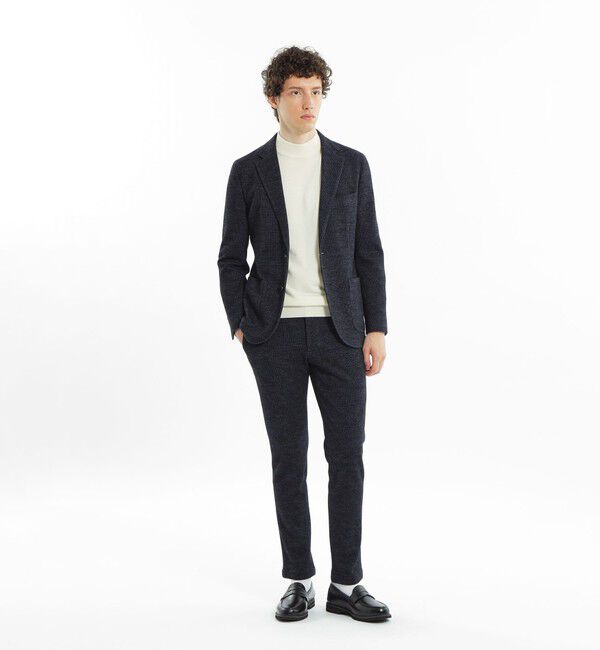 MACKINTOSH PHILOSOPHY「テーラードジャージー パンツ EMMETEXジャージー」|スラックス|