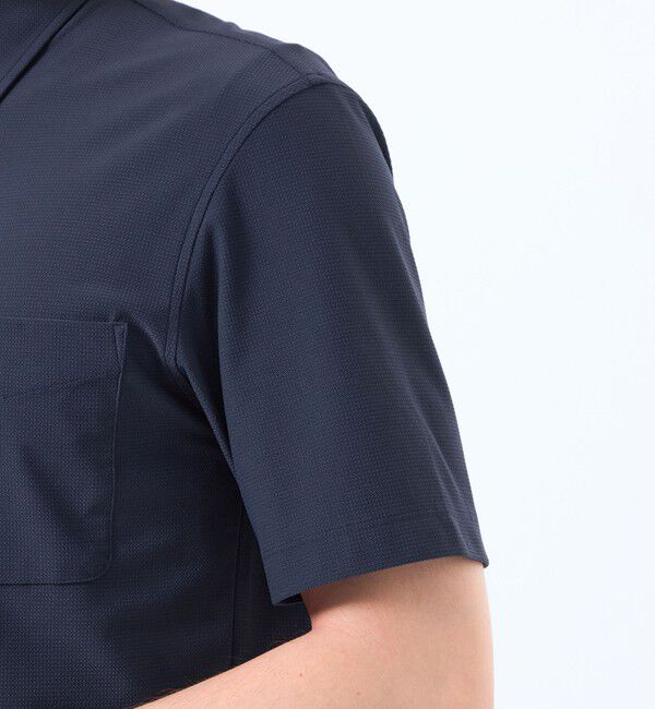 MACKINTOSH PHILOSOPHY「【TROTTER with FREEZE TECH】トロッター ボタンダウンポロシャツ　氷撃プリントトリコット」|シャツ・ブラウス|