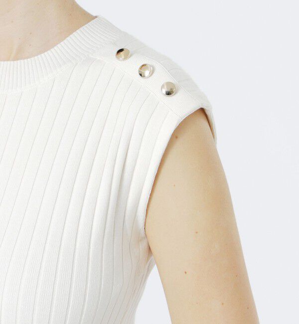  「【KANAKO SASAKI】コラボレーション ニットコンビネオンカラードレス」|ワンピース|