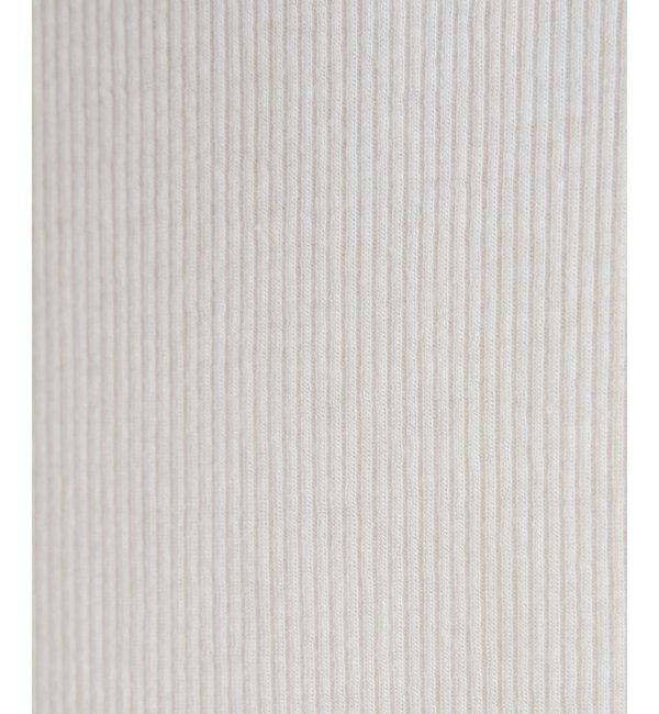 ikka「ハイネックテレコ長袖Tシャツ」|Tシャツ・カットソー|