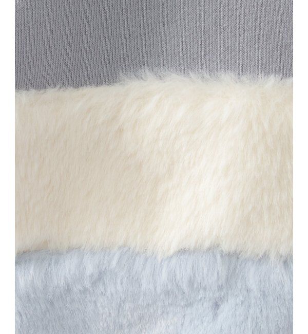 ikka kids「袖ファー刺繍裏毛プルオーバー 2 （120~160cm）」|Tシャツ・カットソー|