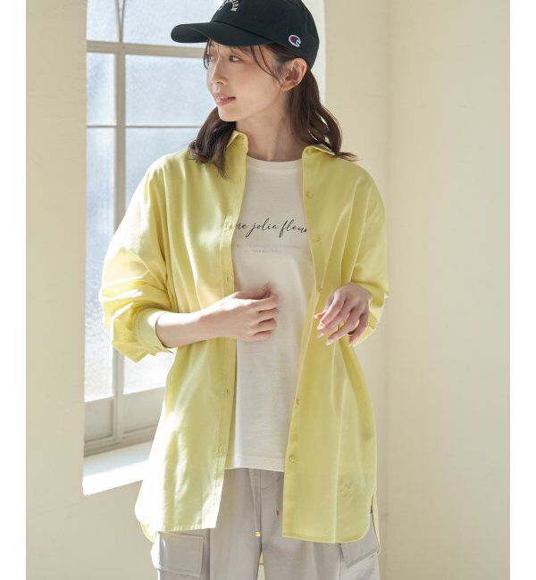 ikka「【雑誌InRed5月号掲載】ロゴフォトプリントTシャツ」|Tシャツ・カットソー|