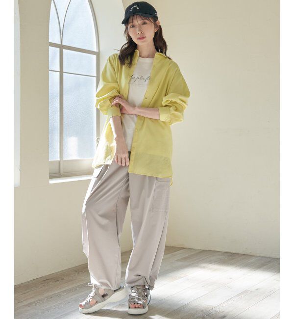 ikka「【雑誌InRed5月号掲載】ロゴフォトプリントTシャツ」|Tシャツ・カットソー|