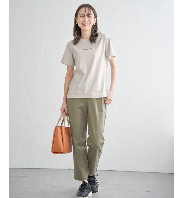 ikka「【雑誌InRed5月号掲載】ロゴフォトプリントTシャツ」|Tシャツ・カットソー|