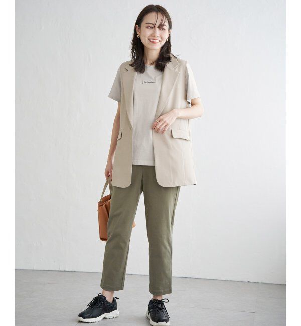 ikka「【雑誌InRed5月号掲載】ロゴフォトプリントTシャツ」|Tシャツ・カットソー|