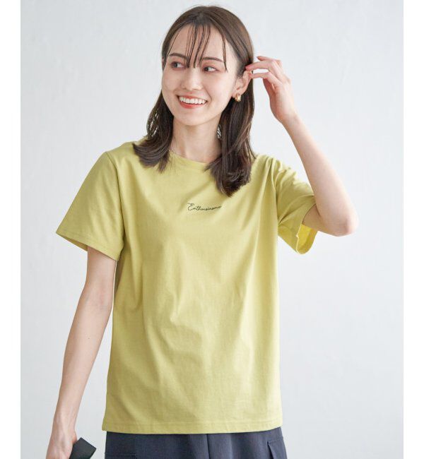 ikka「【雑誌InRed5月号掲載】ロゴフォトプリントTシャツ」|Tシャツ・カットソー|