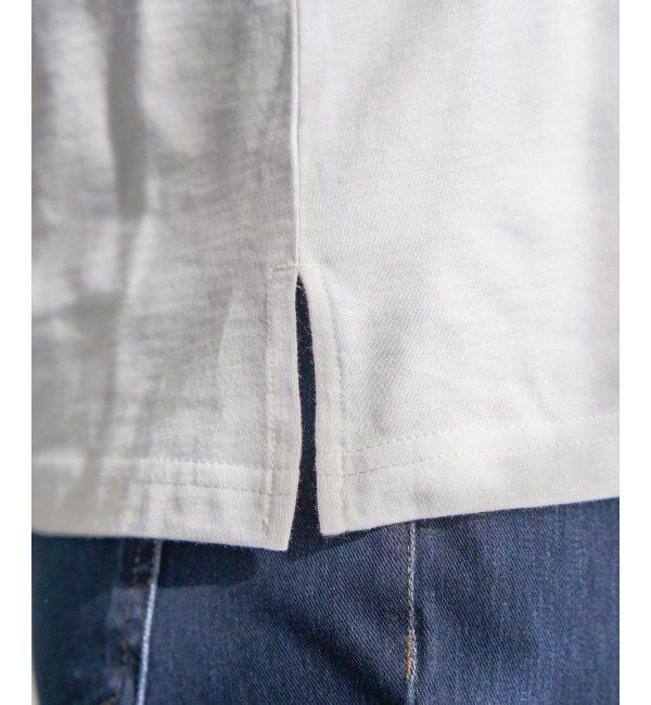 ikka「【雑誌InRed5月号掲載】ロゴフォトプリントTシャツ」|Tシャツ・カットソー|