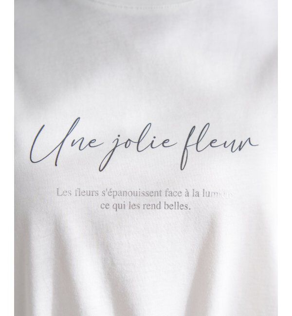 ikka「【雑誌InRed5月号掲載】ロゴフォトプリントTシャツ」|Tシャツ・カットソー|