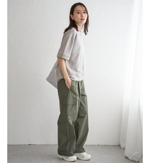 ikka「コットンUSAミニ裏毛半袖Tシャツ」|Tシャツ・カットソー|