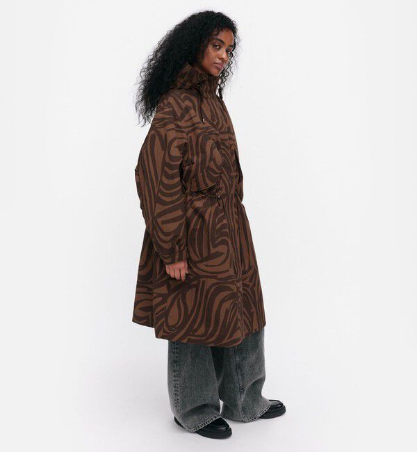 Marimekko「【一部店舗・オンラインストア限定】Kaartaa Jokuraita コート」|その他|