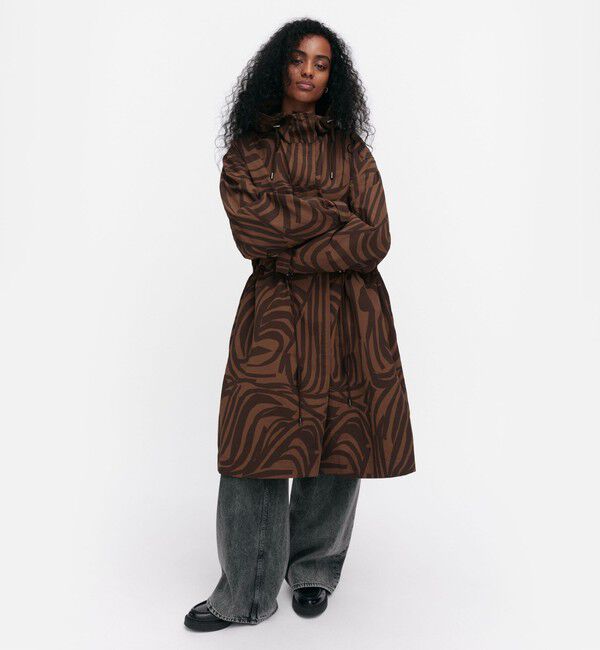 Marimekko「【一部店舗・オンラインストア限定】Kaartaa Jokuraita コート」|その他|