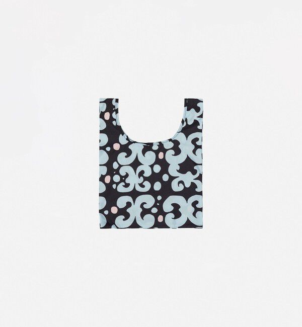Marimekko「Keidas ミニスマートバッグ」|トートバッグ|ﾗｲﾄﾌﾞﾙｰ&times;ﾌﾞﾗｯｸ