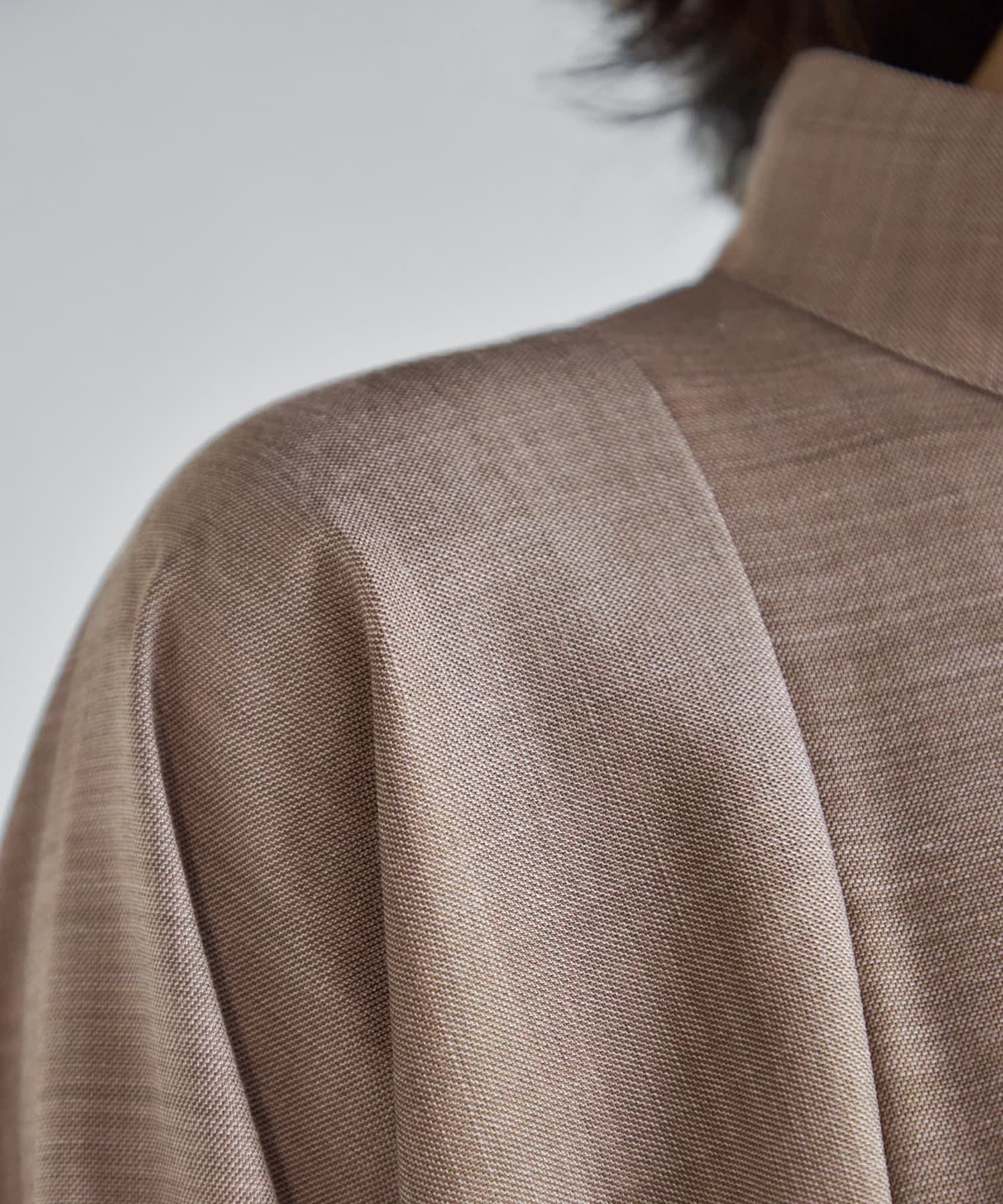 STYLE DELI「綾織りハイネックワンピース」|ワンピース|