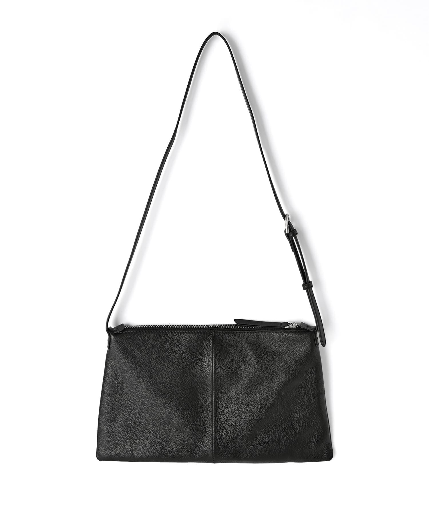 STYLE DELI「【DELI by】ソフトドレープ・リアルレザースリムショルダーバッグ」|ショルダー・メッセンジャー|