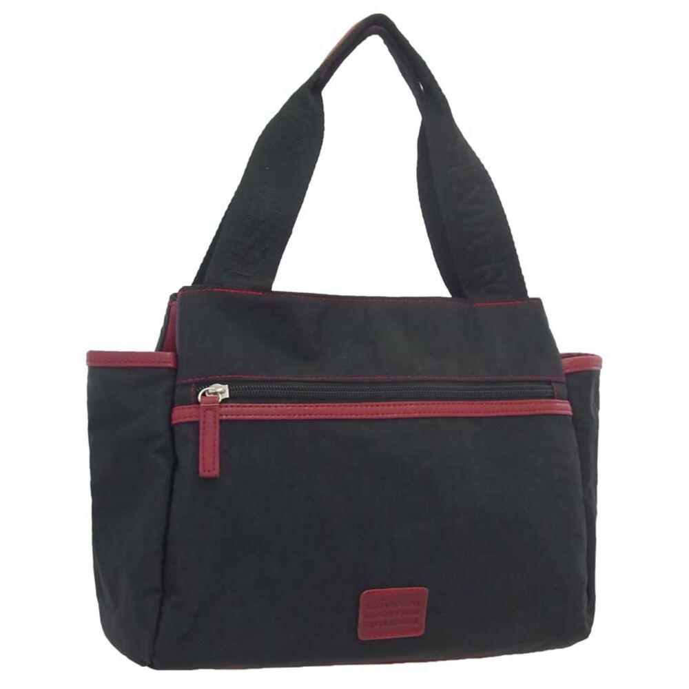 BACKYARD FAMILY「トートバッグ レディース 軽量 通販 ナイロン バッグ トートバック ハンドバッグ 手提げ バック」|トートバッグ|ブラック2