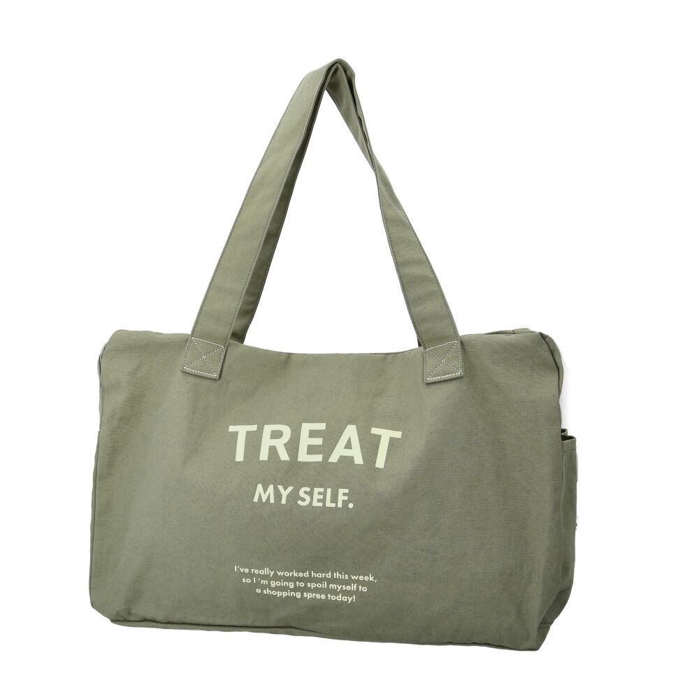 BACKYARD FAMILY「jouet ジョエット ボストンバッグ J6371 通販 ボストンバック 大容量 キャンバス 旅行」|ボストンバッグ|グリーン1