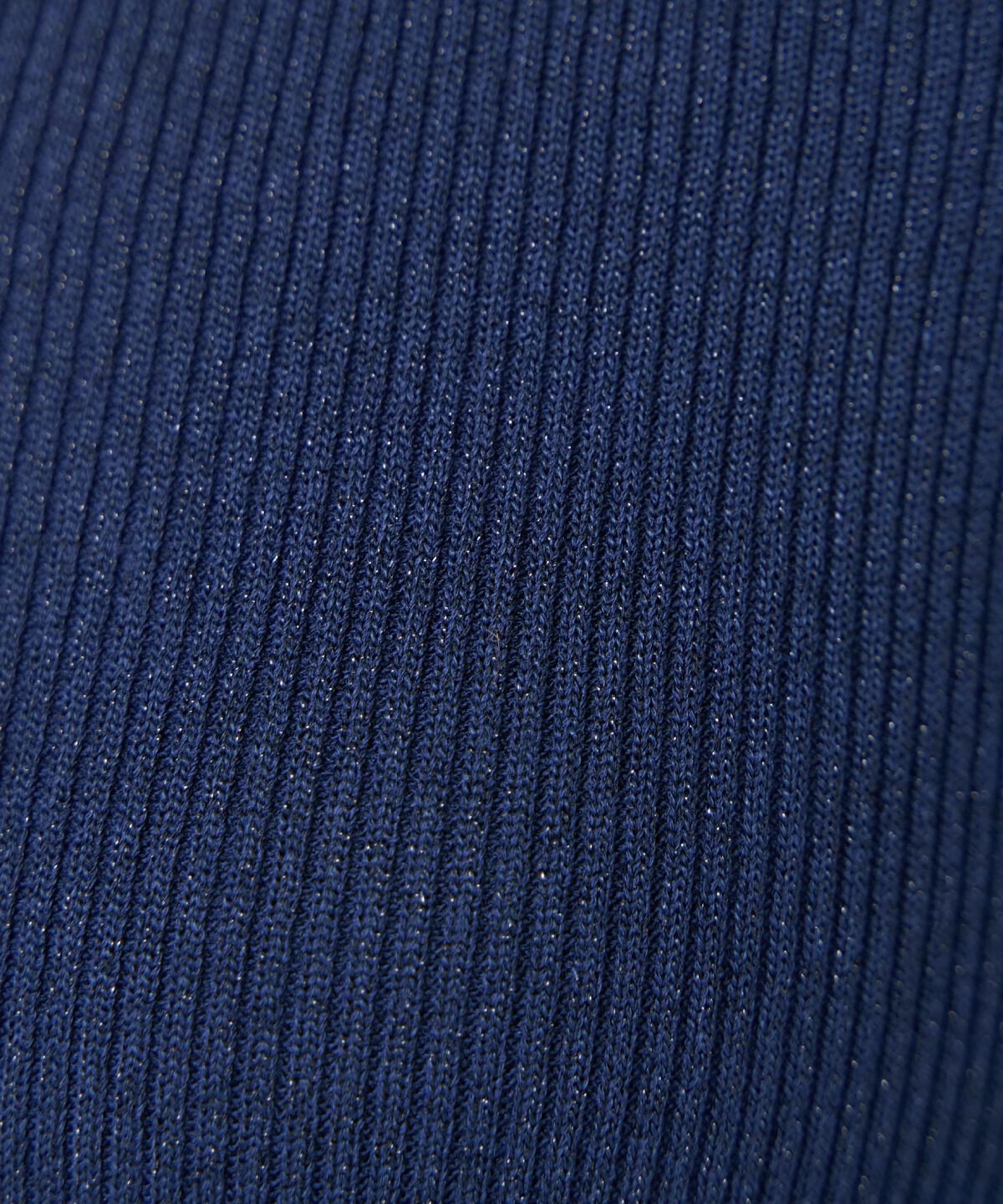 アンドクチュール「ラメ入り配色ドッキングワンピース」|ワンピース|