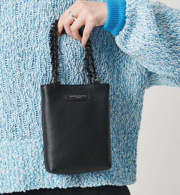 UNITED ARROWS「＜GIANNI CHIARINI＞CAMILLA バッグ」|ハンドバッグ|BLACK