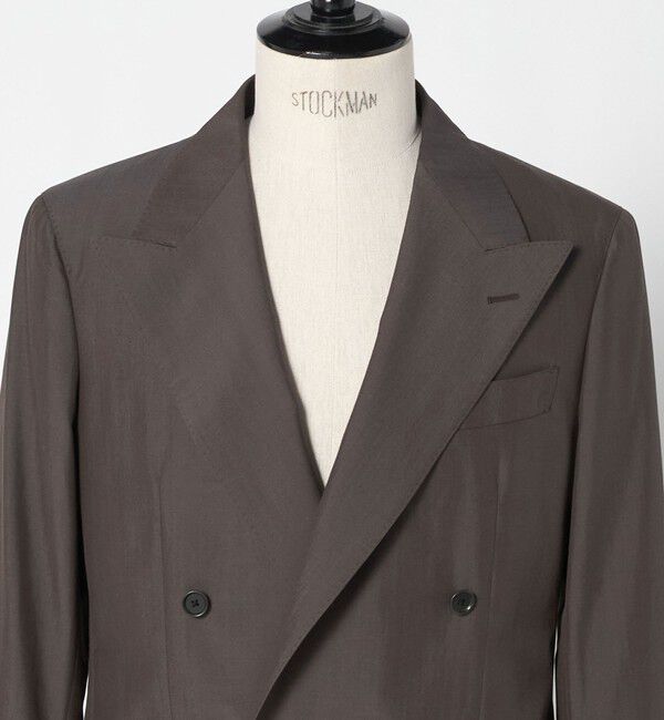 UNITED ARROWS「ポプリン ダブル 4ボタン テーラードジャケット R-MODEL」|テーラードジャケット|