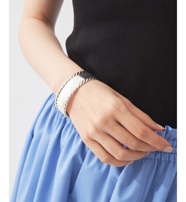 EMMEL REFINES「＜ PHILIPPE AUDIBERT＞ ツイストバングル ＜Select by EMMEL REFINES＞」|ブレスレット・バングル|