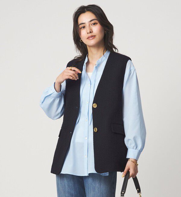 UNITED ARROWS green label relaxing「Bisentino ジレ」|ベスト・ジレ|