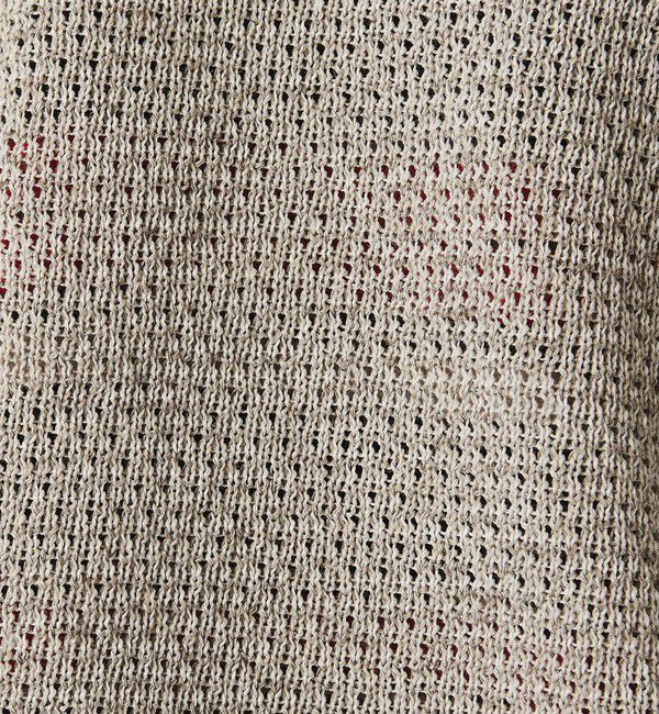 BEAUTY&YOUTH UNITED ARROWS「リネンブレンド メランジ クルーネック ニット ウォッシャブル」|ニット・セーター|