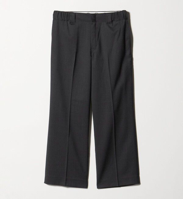 BEAUTY&YOUTH UNITED ARROWS「【別注】 ＜Dickies＞ ワイド イージー スラックス パンツ」|チノ|DK.GRAY