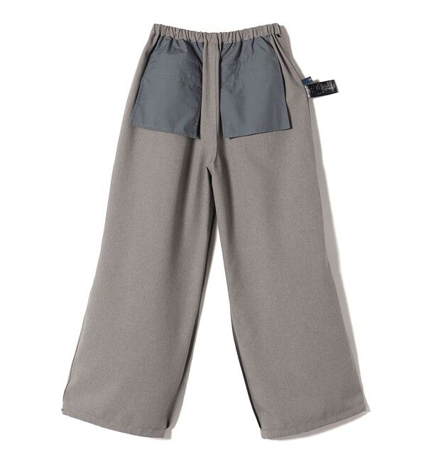 SHIPS for women「〈手洗い可能〉メランジ ツイル ギャザー カーゴパンツ ◇」|カーゴ|