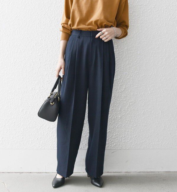 SHIPS any「SHIPS any: 〈洗濯機可能〉アイビー タック パンツ 2」|その他|