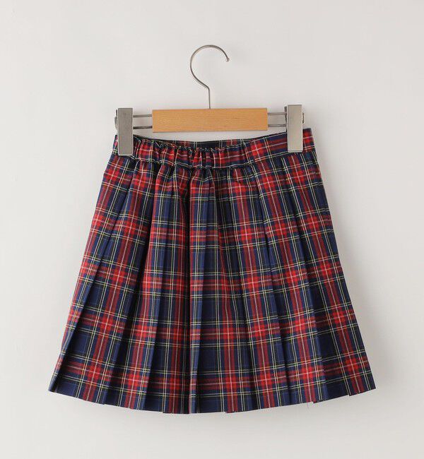 SHIPS KIDS「SHIPS KIDS:110～130cm / チェック プリーツ スカート」|スカート|