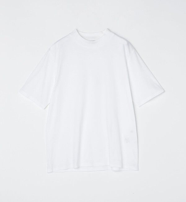 SHIPS「SHIPS: ALBINI モックネック ショートスリーブ Tシャツ」|Tシャツ・カットソー|
