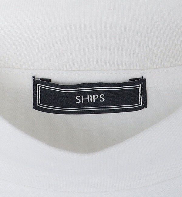 SHIPS「SHIPS: ALBINI モックネック ショートスリーブ Tシャツ」|Tシャツ・カットソー|