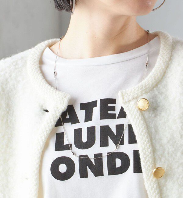 SHIPS for women「オーバル パーツ ネックレス」|ネックレス|