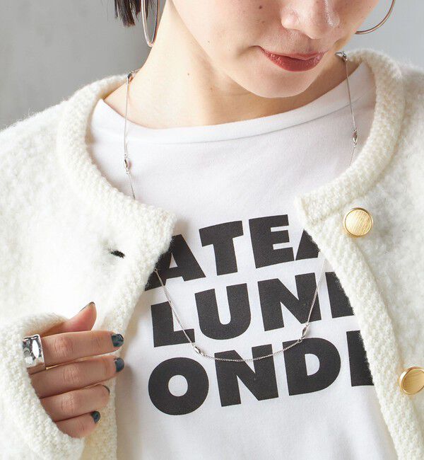 SHIPS for women「オーバル パーツ ネックレス」|ネックレス|