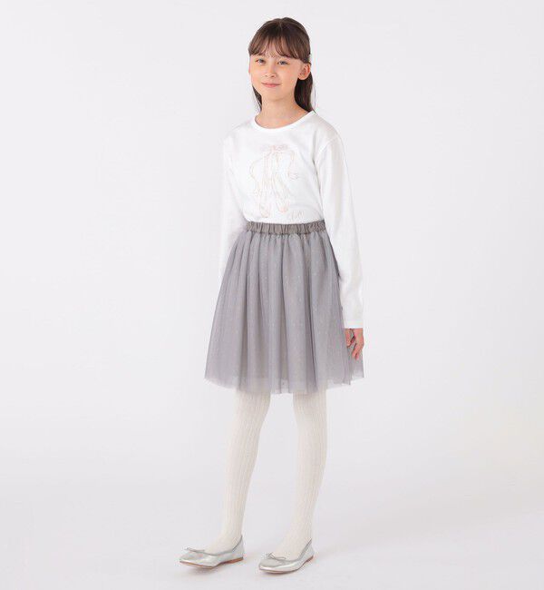 SHIPS KIDS「SHIPS KIDS:140～150cm / バレエ 長袖 TEE」|Tシャツ・カットソー|