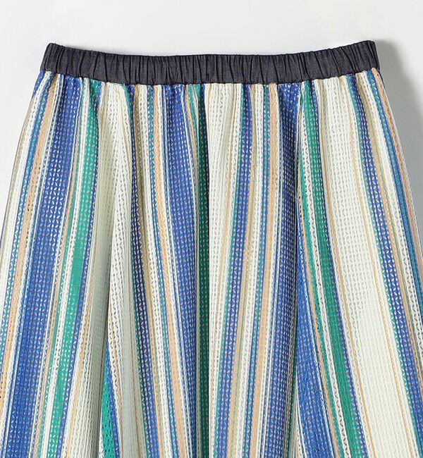 SHIPS any「SHIPS any:〈手洗い可能〉メッシュ サーキュラー スカート」|スカート|