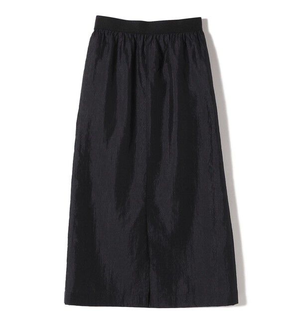 SHIPS for women「〈手洗い可能〉シアー シャイニー ウエスト ゴム ギャザー スカート」|スカート|